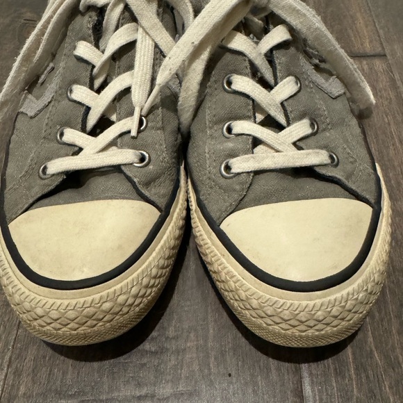 CONVERSE Army Green Canvas Shoes Size 6.5 Womens 4.5 Mens Unisex All Star - Picture 6 of 14